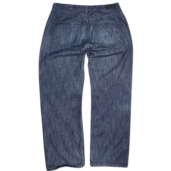 Ecko Unltd Jeans Mens Baggy Relaxed Denim 36x32* Blue Skater Y2K Retro Grunge - Picture 2 of 8